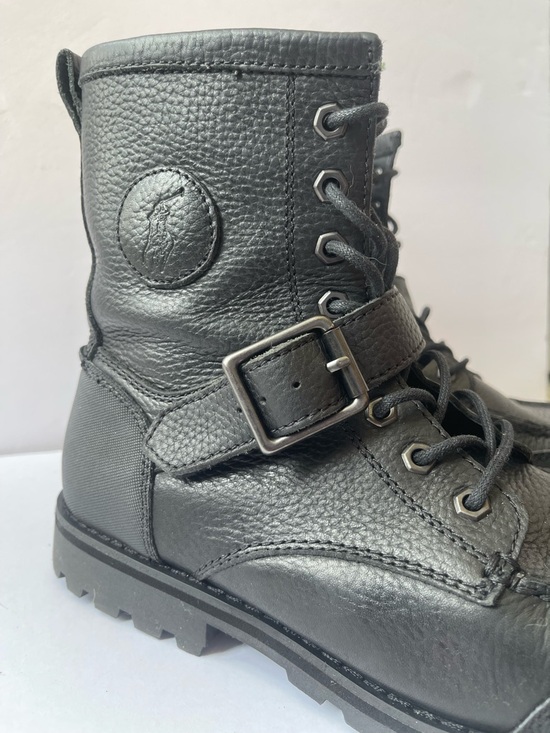 Polo by Ralph Lauren Weybrook Leather Buckle Ranger Boots main image 6